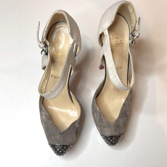 Christian Louboutin Shoes - Christian Louboutin Boulima Heels Size 39 1/2